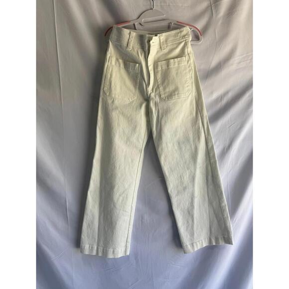 Dea Kudibal White Miadea Jeans Size XS Missing Button - Picture 3 of 6